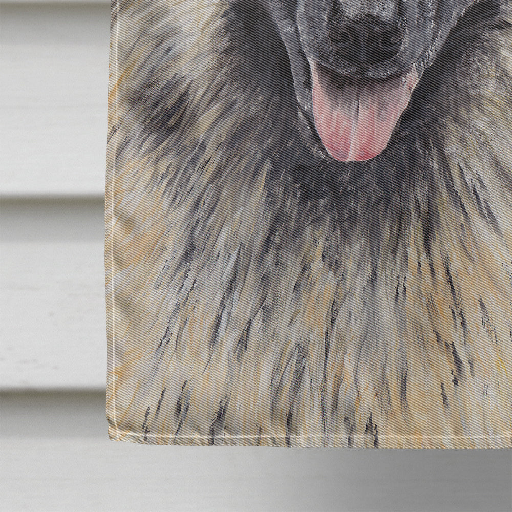 Belgian Tervuren St. Patrick's Day Shamrock Portrait House Flag 28x40 Porch Sleeve Pole Decorative Outside Yard Banner Artwork Wall Hanging, Polyester