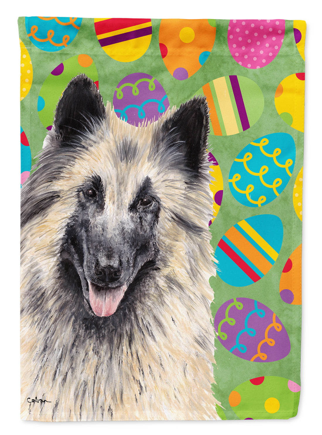 Belgian Tervuren Easter Eggtravaganza Garden Flag Mailbox Decorative Yard Banner Outside Patio Artwork for Flower Beds, Garden Size, Multicolor