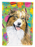 Australian Shepherd Easter Eggtravaganza Garden Flag Mailbox Decorative Yard Banner Outside Patio Artwork for Flower Beds, Garden Size, Multicolor