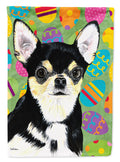 Chihuahua Easter Eggtravaganza Garden Flag Mailbox Decorative Yard Banner Outside Patio Artwork for Flower Beds, Garden Size, Multicolor