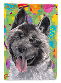 Akita Easter Eggtravaganza Garden Flag Mailbox Decorative Yard Banner Outside Patio Artwork for Flower Beds, Garden Size, Multicolor