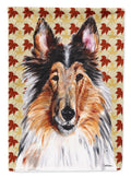 Collie Fall Leaves Garden Flag Mailbox Decorative Yard Banner Outside Patio Artwork for Flower Beds, Garden Size, Multicolor