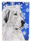 Great Pyrenees Winter Snowflakes Garden Flag Mailbox Decorative Yard Banner Outside Patio Artwork for Flower Beds, Garden Size, Multicolor