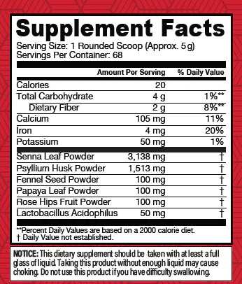 Health Plus Super Colon Cleanse Powder (12 Oz.)