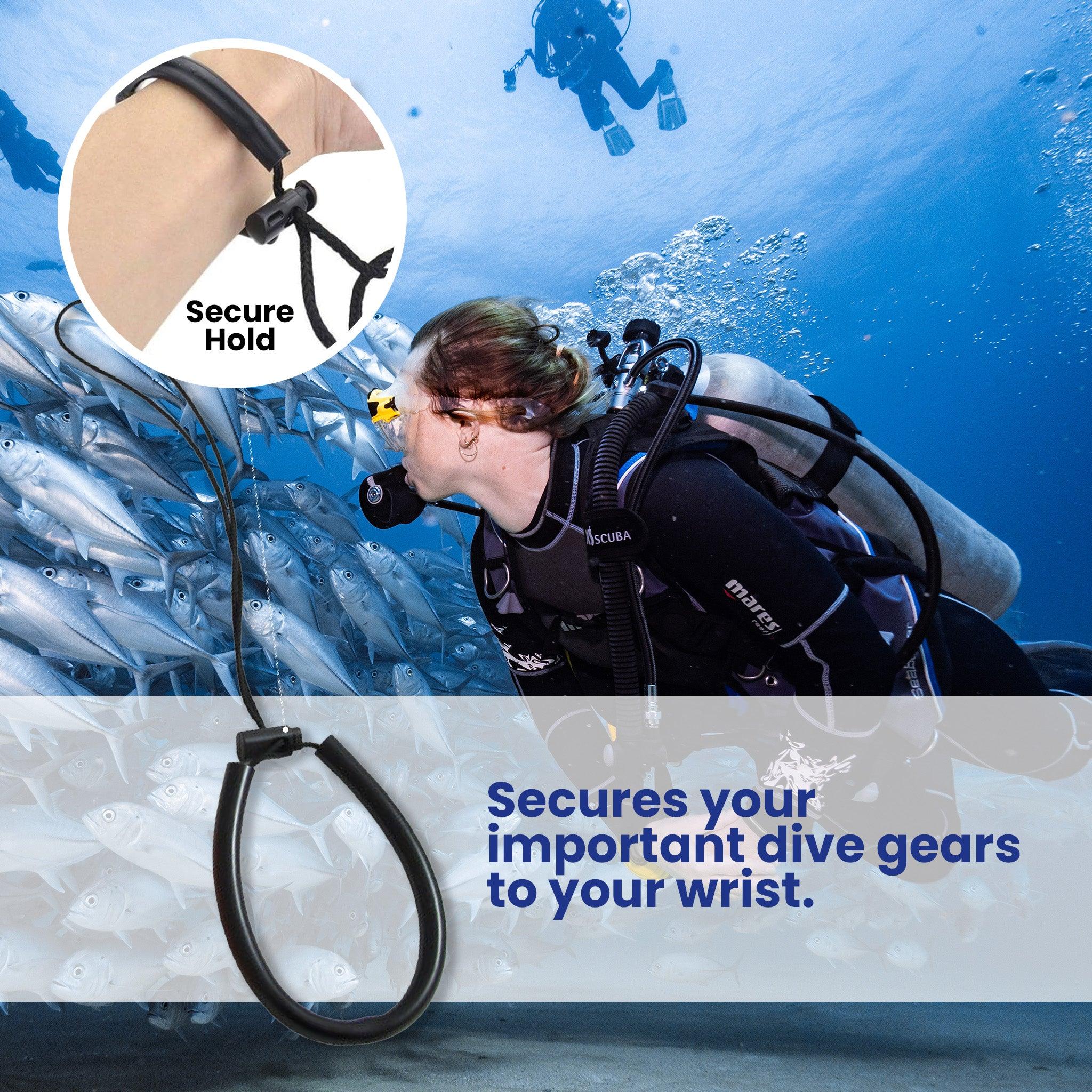 Scuba Diving Adjustable Wrist Lanyard