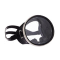 Spearfishing Free Dive Stainless Steel Oval Shape Classic Rubber Mask
