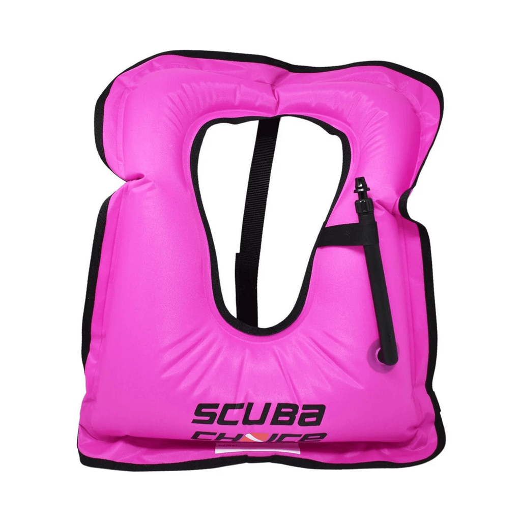 Scuba Diving Snorkeling Adult Purple Snorkel Vest w/ Name Box, Size Large