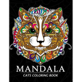 Mandala Cats Coloring Books: Stress-relief Coloring Book For Grown-ups, Men, Women - Paperback
