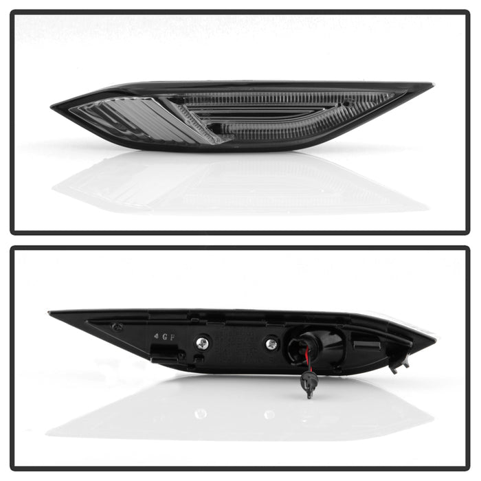 SPYDER xTune 11-14 Porsche Cayenne 958 Side Marker Lights - Smoke (SML-ON-PCAY11-LED-SM) 9038723