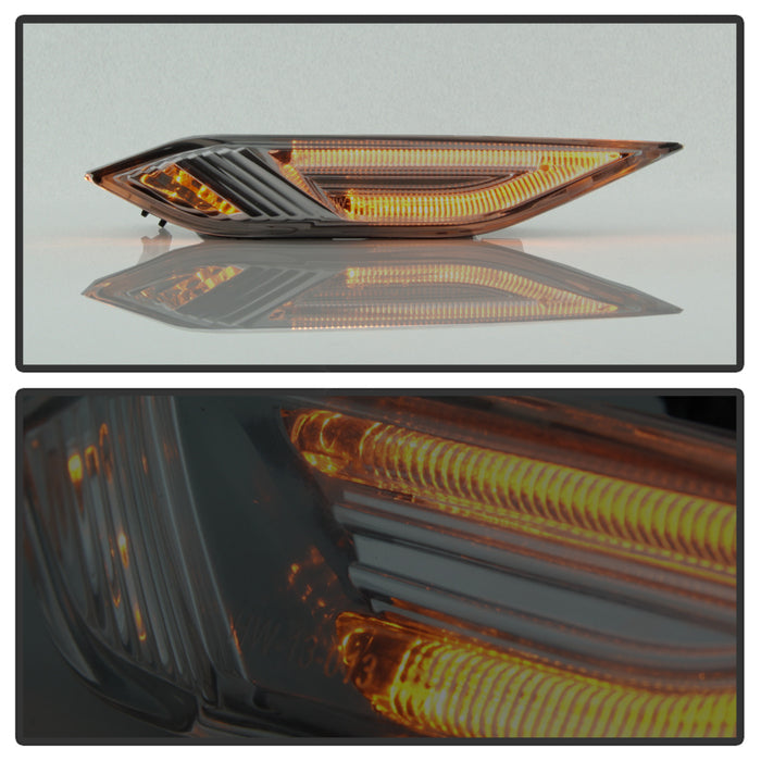SPYDER xTune 11-14 Porsche Cayenne 958 Side Marker Lights - Smoke (SML-ON-PCAY11-LED-SM) 9038723