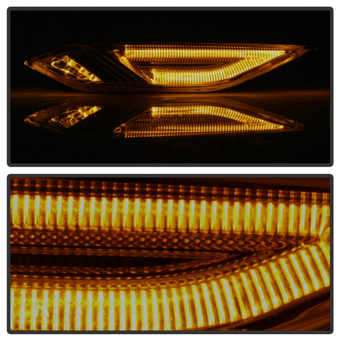 SPYDER xTune 11-14 Porsche Cayenne 958 Side Marker Lights - Smoke (SML-ON-PCAY11-LED-SM) 9038723