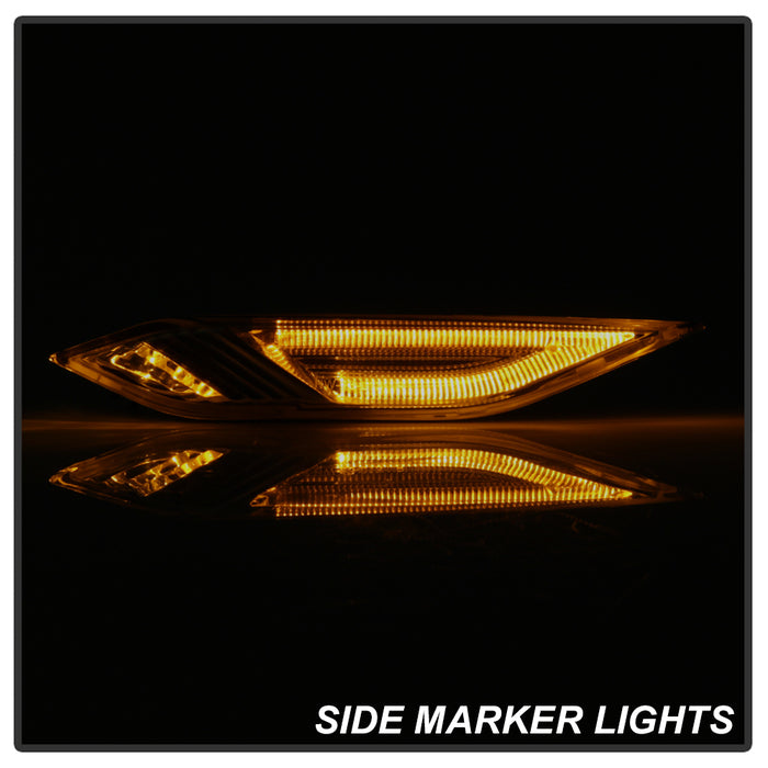 SPYDER xTune 11-14 Porsche Cayenne 958 Side Marker Lights - Smoke (SML-ON-PCAY11-LED-SM) 9038723