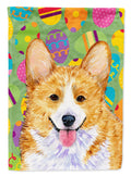 Corgi Easter Eggtravaganza Garden Flag Mailbox Decorative Yard Banner Outside Patio Artwork for Flower Beds, Garden Size, Multicolor