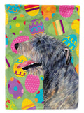 Irish Wolfhound Easter Eggtravaganza Garden Flag Mailbox Decorative Yard Banner Outside Patio Artwork for Flower Beds, Garden Size, Multicolor
