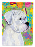 Boxer Easter Eggtravaganza Garden Flag Mailbox Decorative Yard Banner Outside Patio Artwork for Flower Beds, Garden Size, Multicolor