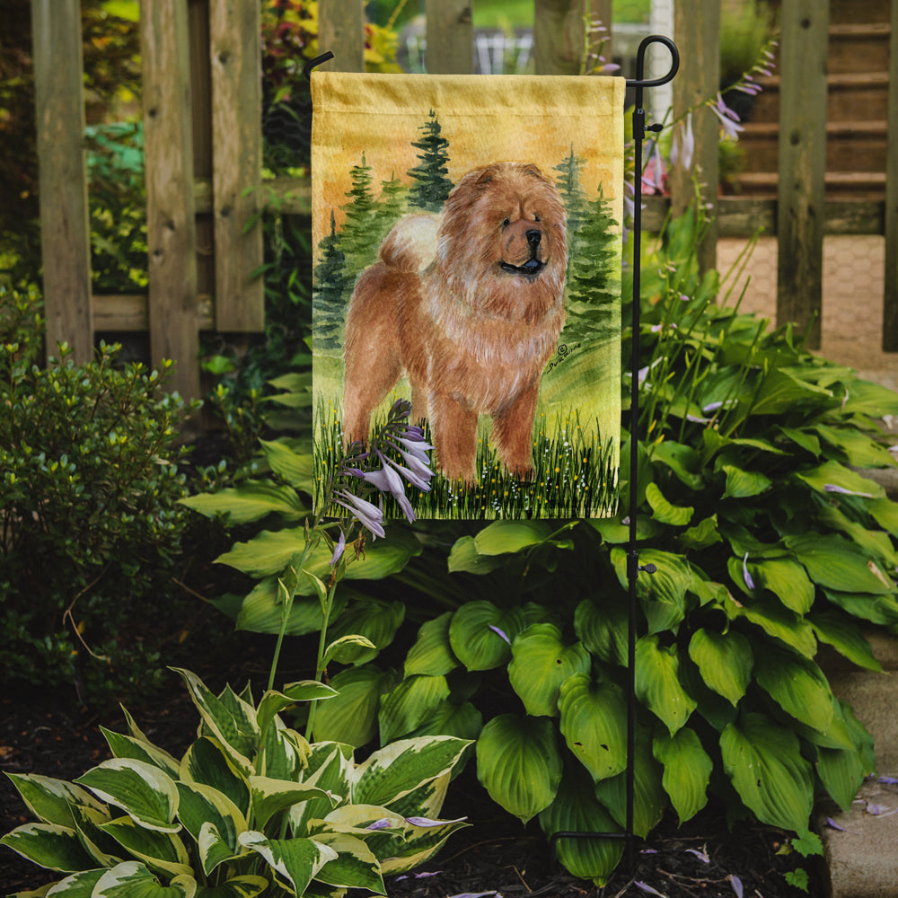 Chow Chow Garden Flag Mailbox Decorative Yard Banner Outside Patio Artwork for Flower Beds, Garden Size, Multicolor