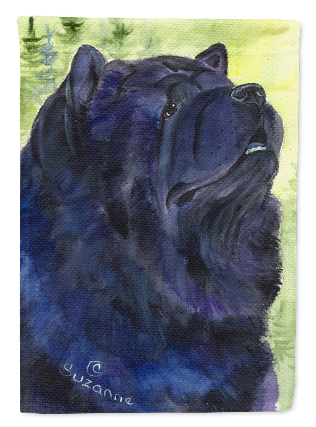 Chow Chow Garden Flag Mailbox Decorative Yard Banner Outside Patio Artwork for Flower Beds, Garden Size, Multicolor