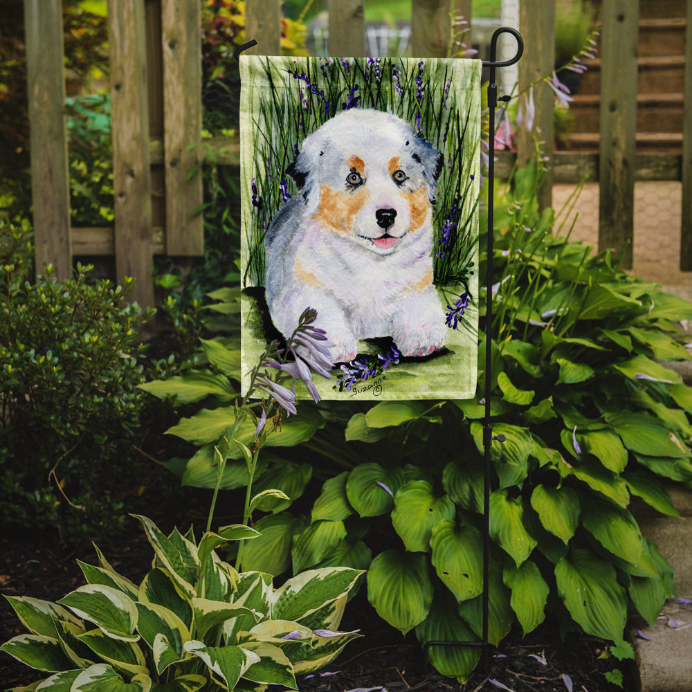 Australian Shepherd Garden Flag Mailbox Decorative Yard Banner Outside Patio Artwork for Flower Beds, Garden Size, Multicolor