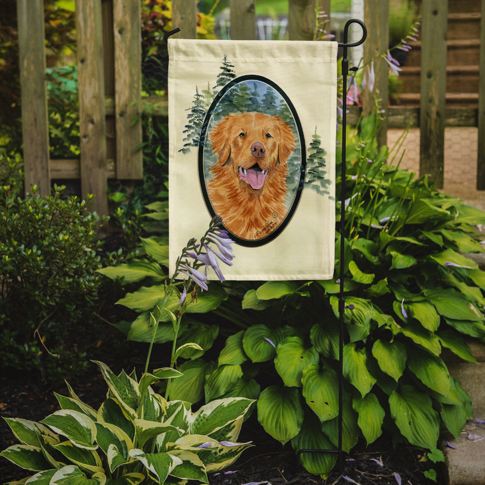 Nova Scotia Duck Toller Garden Flag Mailbox Decorative Yard Banner Outside Patio Artwork for Flower Beds, Garden Size, Multicolor