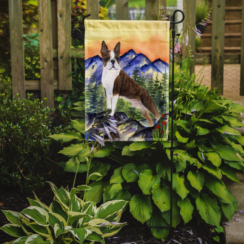 Boston Terrier Garden Flag Mailbox Decorative Yard Banner Outside Patio Artwork for Flower Beds, Garden Size, Multicolor