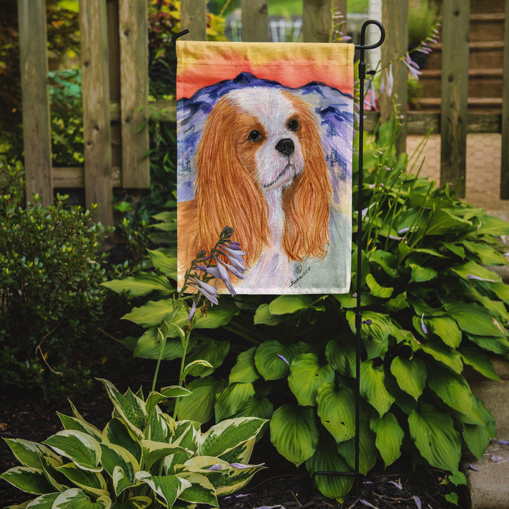 Cavalier Spaniel Garden Flag Mailbox Decorative Yard Banner Outside Patio Artwork for Flower Beds, Garden Size, Multicolor