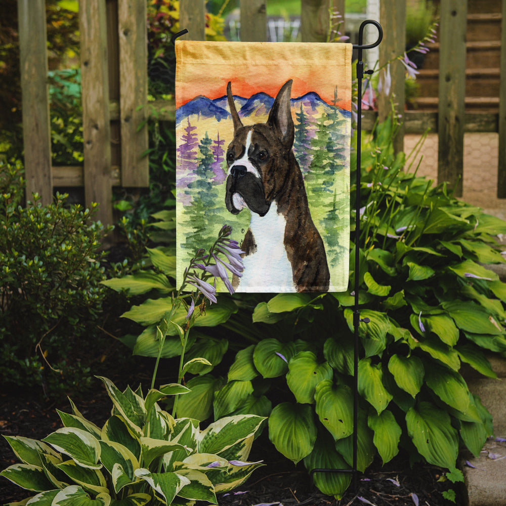 Boxer Garden Flag Mailbox Decorative Yard Banner Outside Patio Artwork for Flower Beds, Garden Size, Multicolor