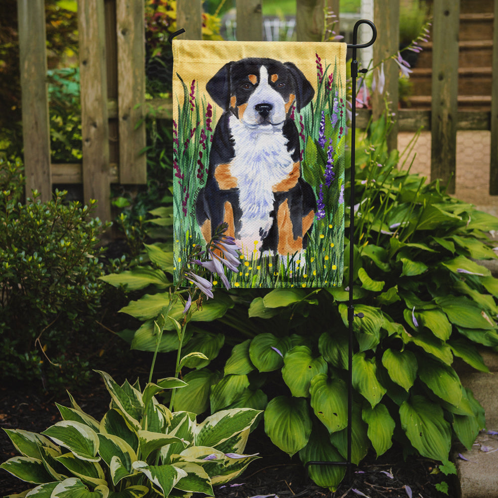 Greater Swiss Mountain Dog Garden Flag Mailbox Decorative Yard Banner Outside Patio Artwork for Flower Beds, Garden Size, Multicolor