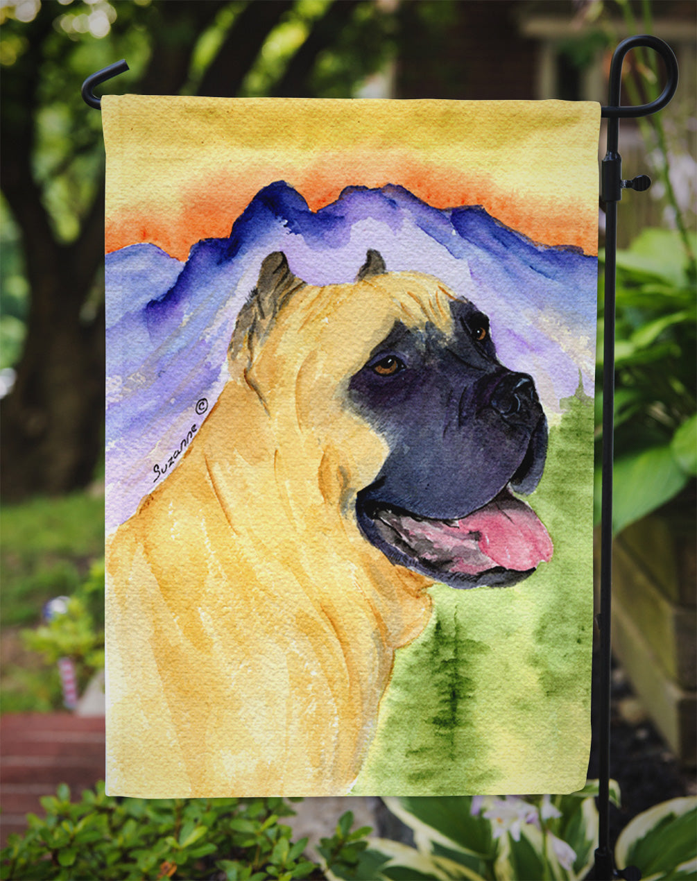 Cane Corso Garden Flag Mailbox Decorative Yard Banner Outside Patio Artwork for Flower Beds, Garden Size, Multicolor
