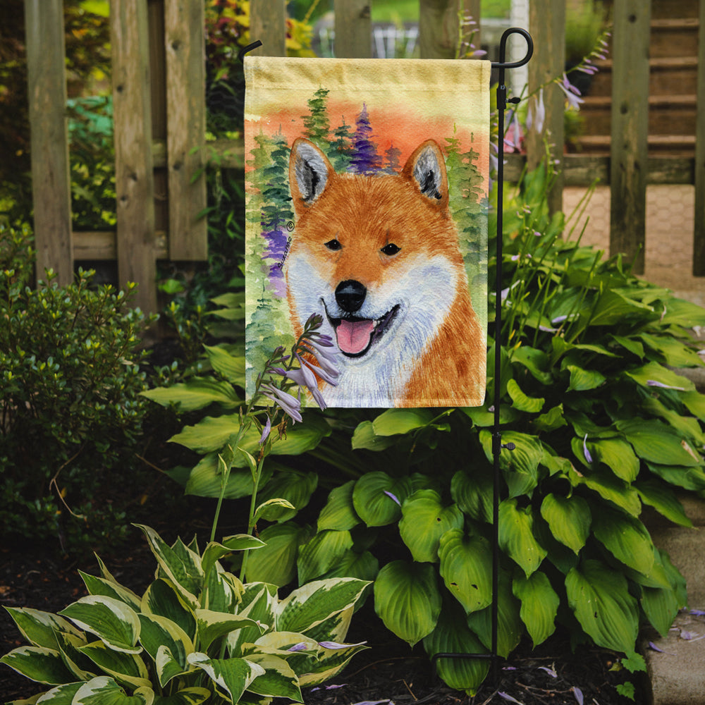 Shiba Inu Garden Flag Mailbox Decorative Yard Banner Outside Patio Artwork for Flower Beds, Garden Size, Multicolor