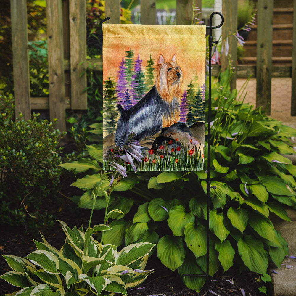 Silky Terrier Garden Flag Mailbox Decorative Yard Banner Outside Patio Artwork for Flower Beds, Garden Size, Multicolor