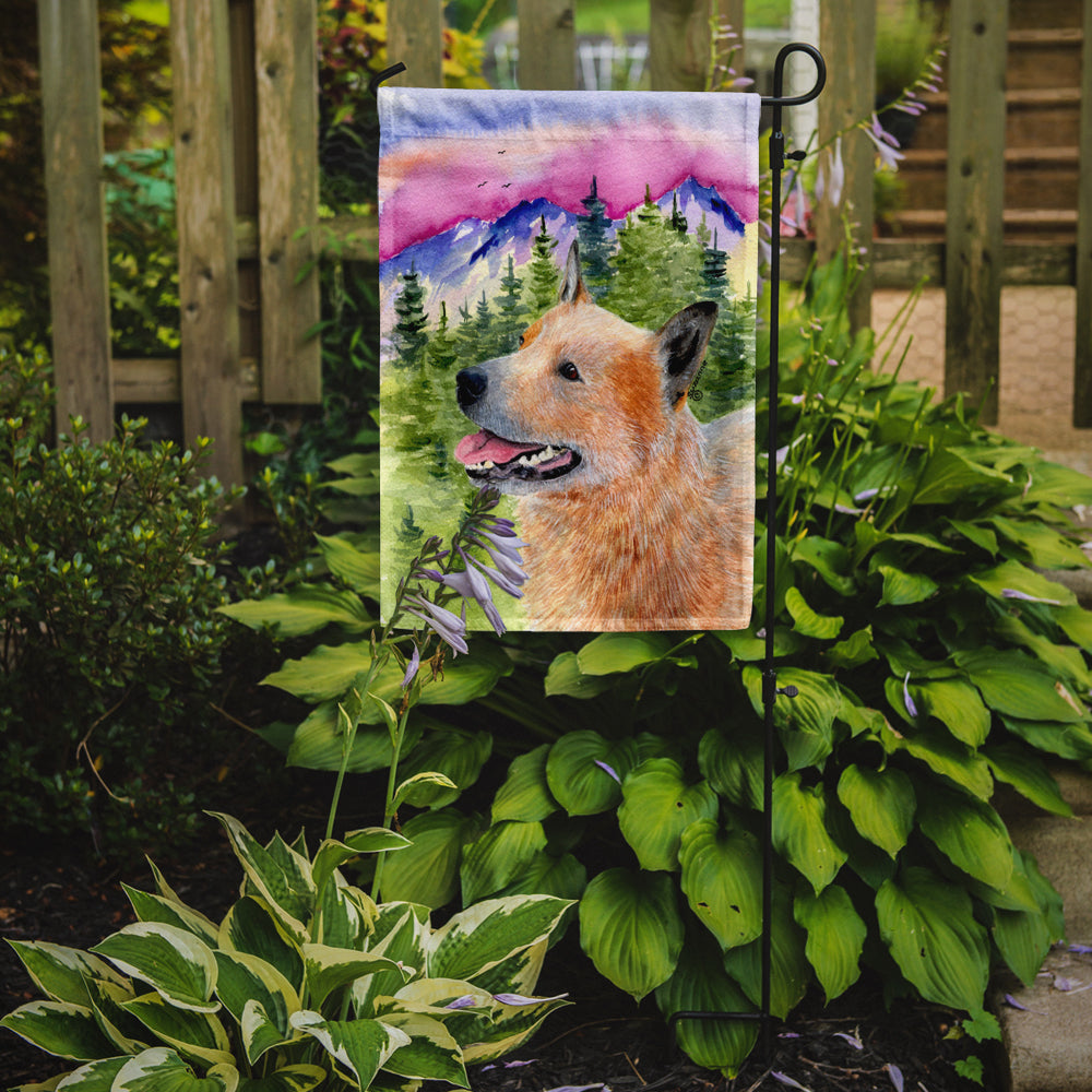 Australian Cattle Dog Garden Flag Mailbox Decorative Yard Banner Outside Patio Artwork for Flower Beds, Garden Size, Multicolor