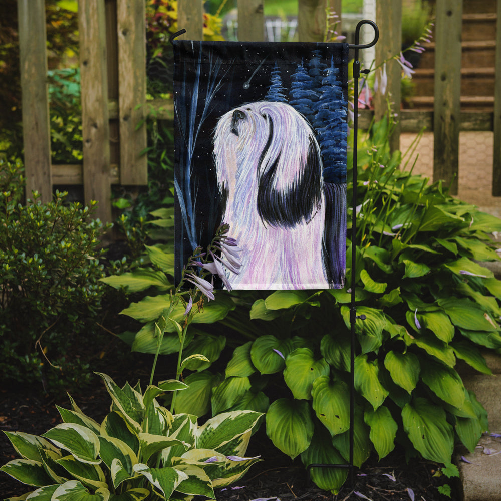Tibetan Terrier Garden Flag Mailbox Decorative Yard Banner Outside Patio Artwork for Flower Beds, Garden Size, Multicolor