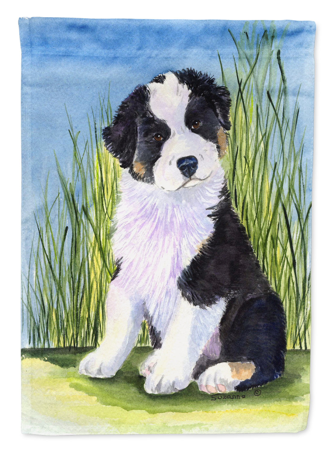 Australian Shepherd Garden Flag Mailbox Decorative Yard Banner Outside Patio Artwork for Flower Beds, Garden Size, Multicolor