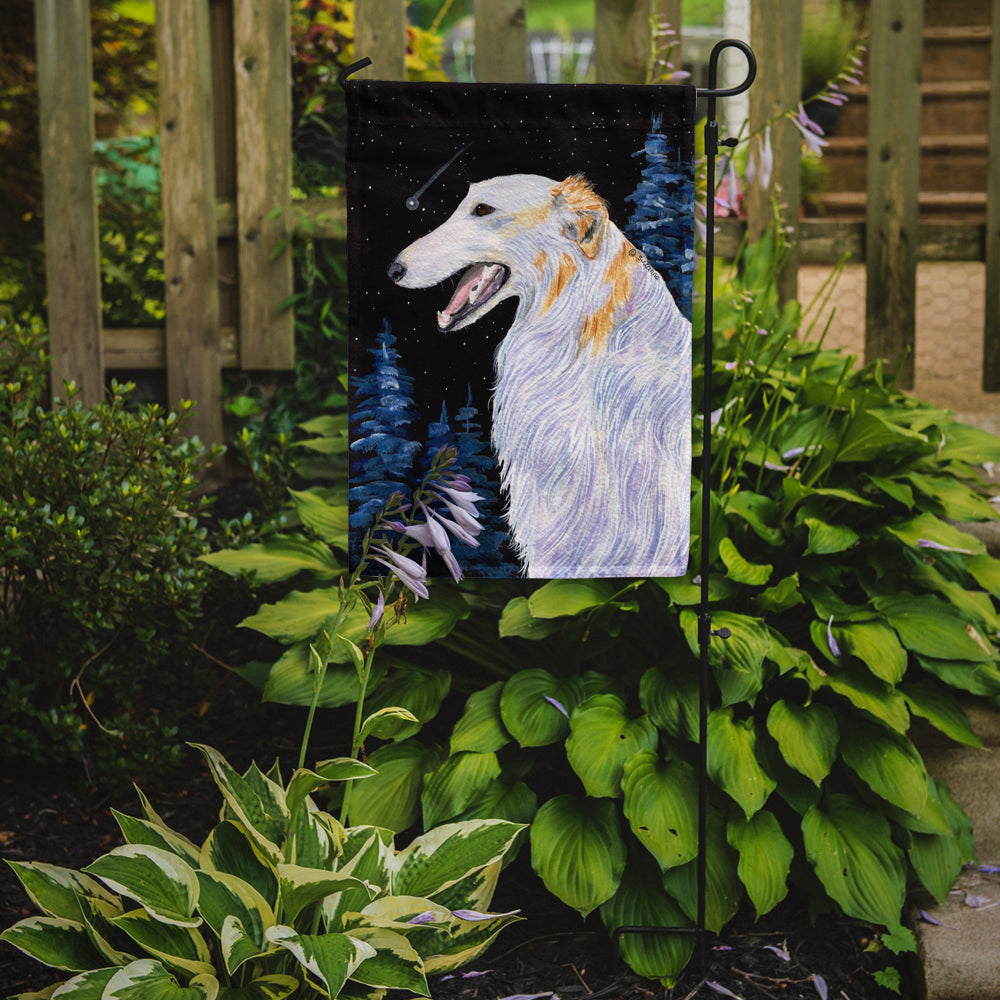 Borzoi Garden Flag Mailbox Decorative Yard Banner Outside Patio Artwork for Flower Beds, Garden Size, Multicolor