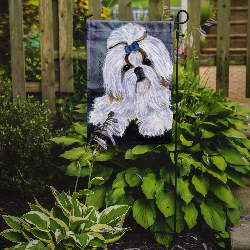Shih Tzu Garden Flag Mailbox Decorative Yard Banner Outside Patio Artwork for Flower Beds, Garden Size, Multicolor