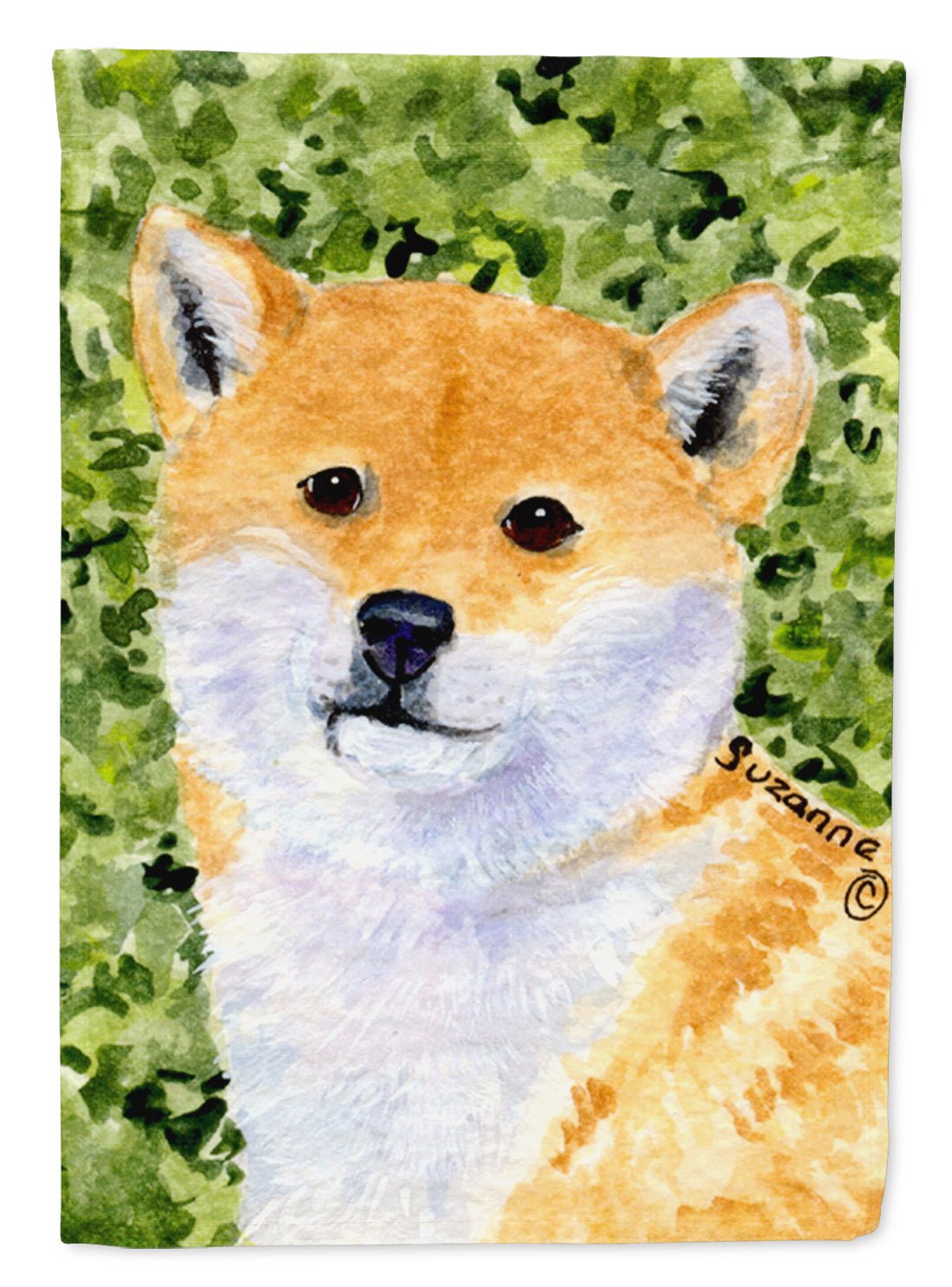 Shiba Inu Garden Flag Mailbox Decorative Yard Banner Outside Patio Artwork for Flower Beds, Garden Size, Multicolor