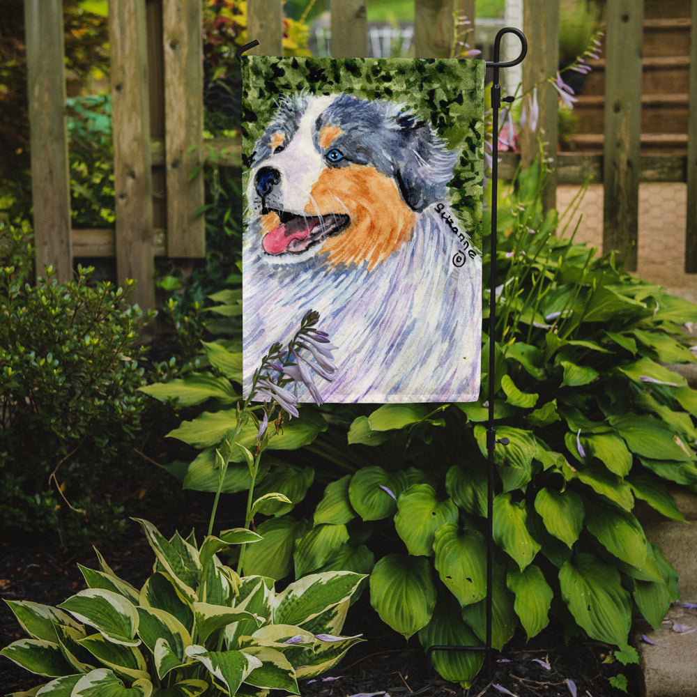 Australian Shepherd Garden Flag Mailbox Decorative Yard Banner Outside Patio Artwork for Flower Beds, Garden Size, Multicolor