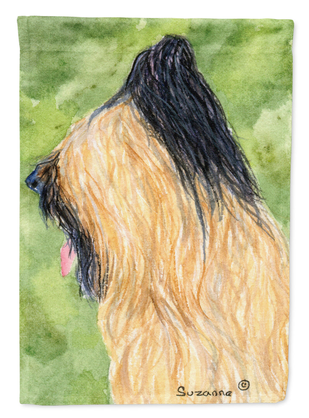 Briard Garden Flag Mailbox Decorative Yard Banner Outside Patio Artwork for Flower Beds, Garden Size, Multicolor