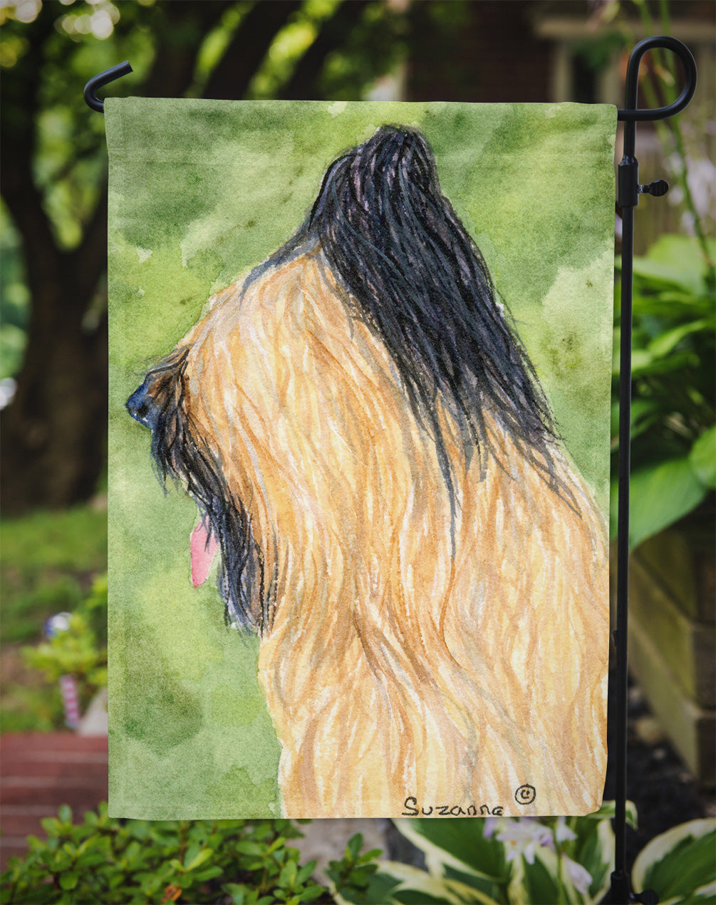 Briard Garden Flag Mailbox Decorative Yard Banner Outside Patio Artwork for Flower Beds, Garden Size, Multicolor