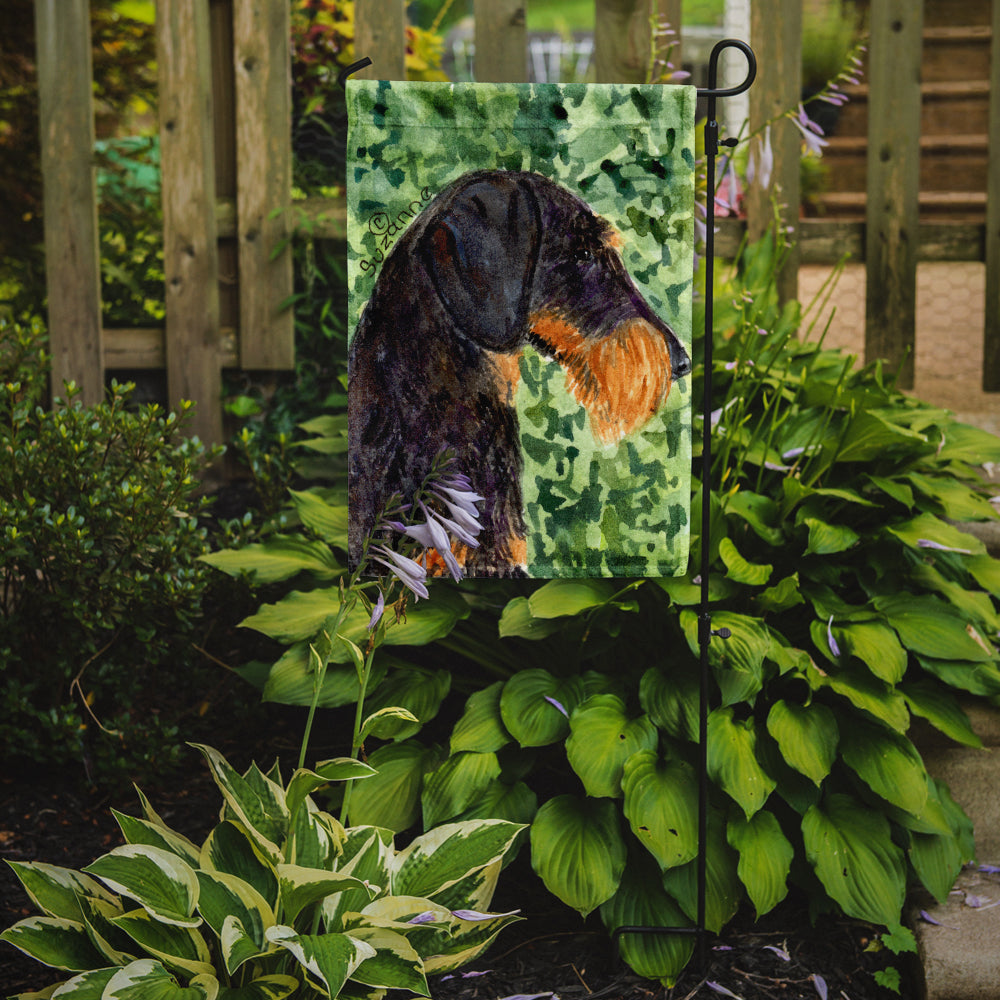Dachshund Garden Flag Mailbox Decorative Yard Banner Outside Patio Artwork for Flower Beds, Garden Size, Multicolor