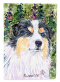 Australian Shepherd Garden Flag Mailbox Decorative Yard Banner Outside Patio Artwork for Flower Beds, Garden Size, Multicolor
