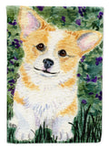 Corgi Garden Flag Mailbox Decorative Yard Banner Outside Patio Artwork for Flower Beds, Garden Size, Multicolor
