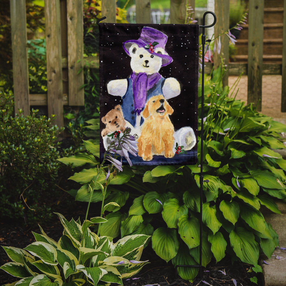 Golden Retriever Garden Flag Mailbox Decorative Yard Banner Outside Patio Artwork for Flower Beds, Garden Size, Multicolor