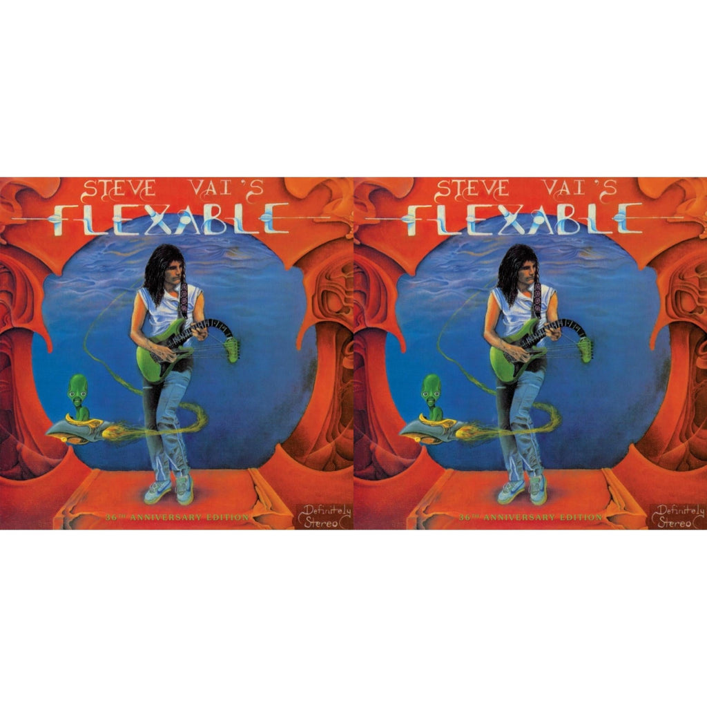 Steve Vai - Flex-Able (36Th Anniversary/Picture Disc) & Flex-Able (36Th Anniversary/180G) - LP Vinyl Bundle