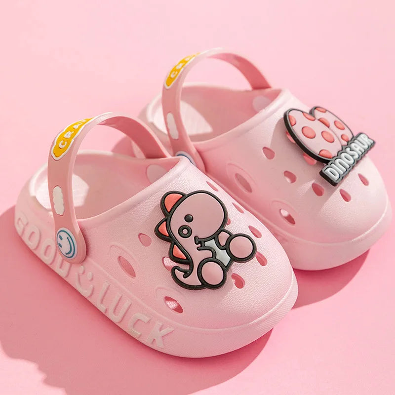 Summer Baby Shoes Sandals for Girls Boy Garden Beach Shoes Mules Baby Girl Cartoon Sandal Infantil for Children's Garden Shoes