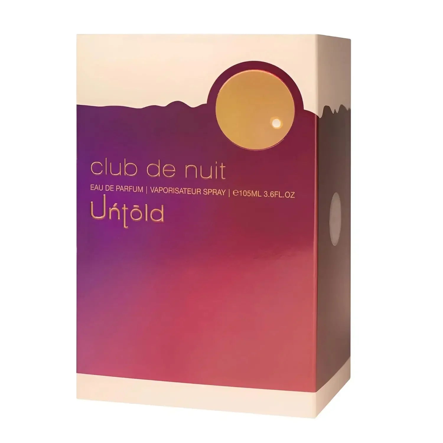 Armaf Club De Nuit Untold EDP 3.6oz – Bold Amber Woody Cologne for Men, Perfect Gift for Halloween, Thanksgiving & Christmas