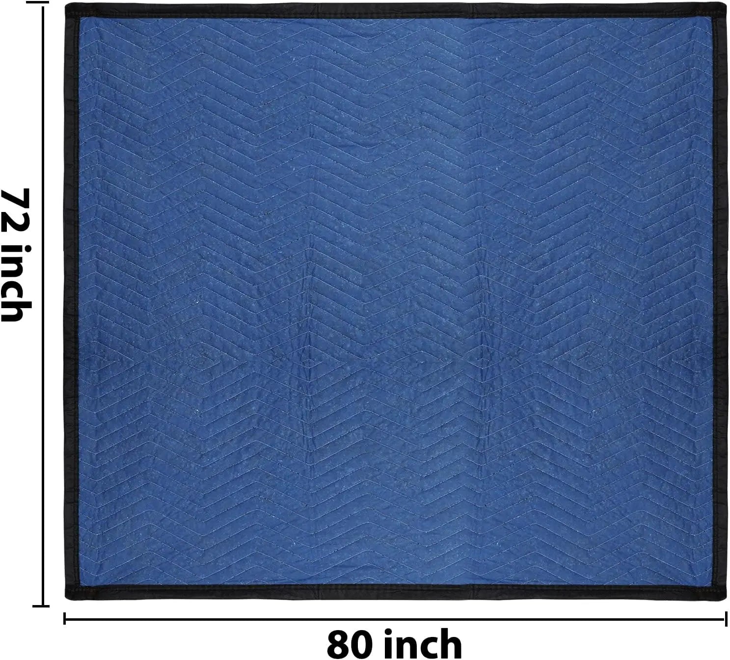 Heavy Duty Quilted Moving Blankets, 80’’x 72’’ Furniture Shipping Moving Pads, Padded Moving Blankets, Moving Supplies, 24 Pack