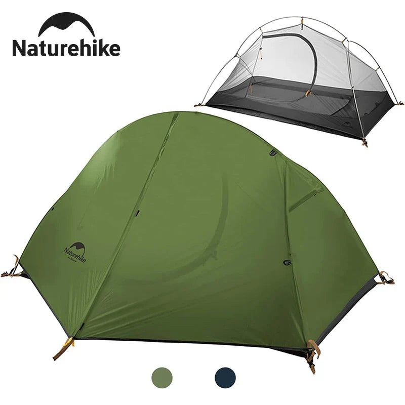 Naturehike One Person Ultralight Cycling Tent Waterproof Double Layer