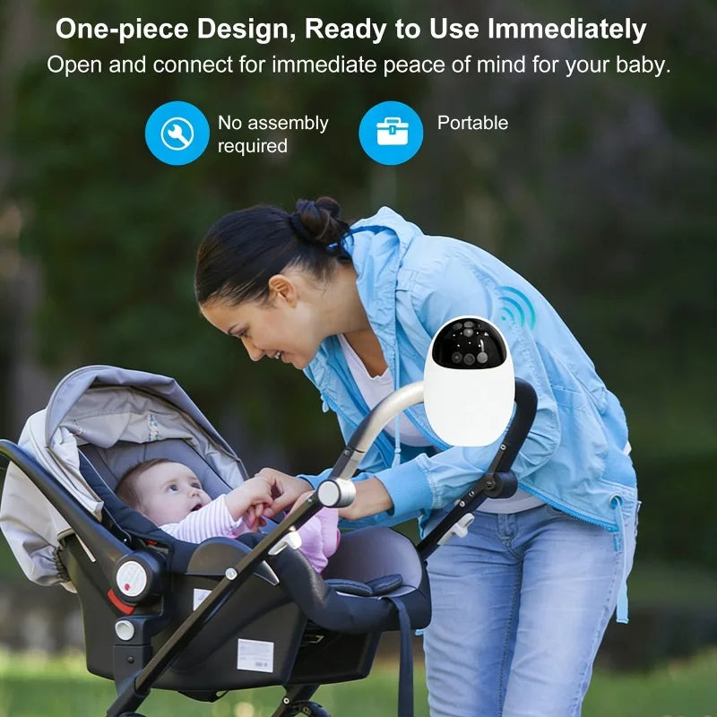 Baby Stroller Rocker Sleep Soothing Device with Night Light Multi-functional Bluetooth Sleep Aid Vibrating With Soothing Music