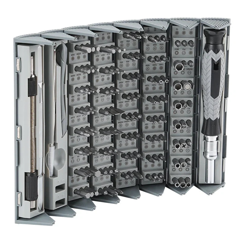 126 in 1 Precision Screwdriver Sets Manual Hand Tool Kits Magnetic Mini Small Bit for Xiaomi Mobile Cell Phone Watch Repair Home